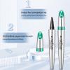Eyebrow Pencil, 3D Waterproof Microblading Eyebrow Pen 4 Fork Tip Tattoo Pencil, 4 Prong Eyebrow Pencil, Micro-Fork Tip Pencil Waterproof (02+03) view 2