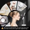 MIYADIVA Makeup Mirror, 30X Magnifying Mirror for Desk, 1X/30X Table Mirror with Stand, Double-Sided Vanity Mirror, Travel Makeup Mirror with Magnification, Desk Mirrors for Home and Office 8 in view 4