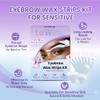 LaWink Sensitive Eyebrow Wax Strips, Facial Wax Strips, Ready To Use Wax Tape 32PCS 4 Calming Oil Wipes Mouth waxing Eyebrow hair removal Facial Hair Removal for Women(Eyebrow) view 2