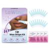 Lip Wax Strips Kit Ready To Use Wax Strips 40 Strips 4 Calming Oil Wipes Mouth waxing wax Lip upper hair removal Facial Hair Removal for Women LAWINK (Lip) view 1