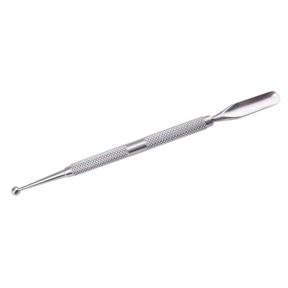1pc Cuticle Pusher Cuticle Spoon Nail Cuticle Cleaner Mirror Light/28