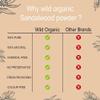 100% Natural Sandalwood Powder for Face Pack Body Pack Instant Glow Natural Skin Brightening All Skin Type - 100Gms view 3