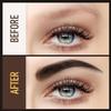Soleira Waterproof Eyebrow Pencil with 4 Tip Microblading Pen and Dual-ended Brush, for Natural-Looking Brows, Long-Lasting, Black Brown view 2