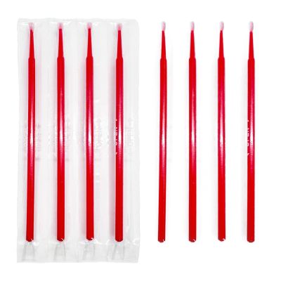 Individually Wrapped Cotton Swabs,Eyeliner Brush, Eyelash Brush, Travel Cotton Swabs,Cotton Stick, for The Ear, Makeup,Clean100Count