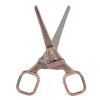 Beauty Scissor, Stainless Steel Multifunctional Rounded Head Small Grooming Scissor, Portable Nose Hair Scissor | Facial Hair Scissor | Eyebrows Trimming Scissor for Beauty (Red) view 4