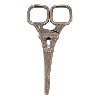 Beauty Scissor, Stainless Steel Multifunctional Rounded Head Small Grooming Scissor, Portable Nose Hair Scissor | Facial Hair Scissor | Eyebrows Trimming Scissor for Beauty