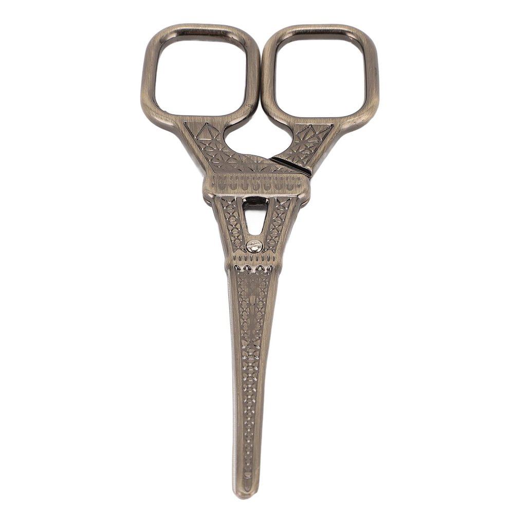 Beauty Scissor, Stainless Steel Multifunctional Rounded Head Small Grooming Scissor, Portable Nose Hair Scissor | Facial Hair Scissor | Eyebrows Trimming Scissor for Beauty