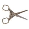 Beauty Scissor, Stainless Steel Multifunctional Rounded Head Small Grooming Scissor, Portable Nose Hair Scissor | Facial Hair Scissor | Eyebrows Trimming Scissor for Beauty view 3