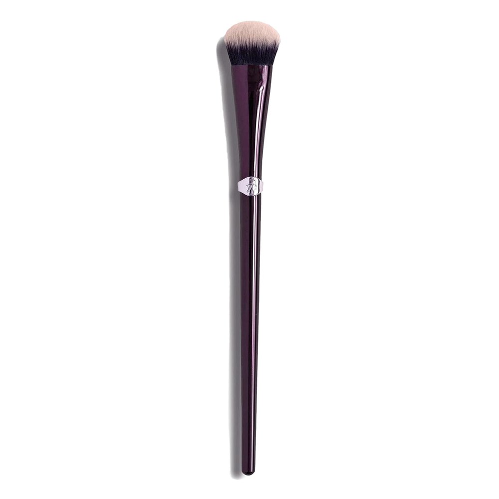 Anisa Beauty Eye Fan All-Over Brush Soft, Fan-Shaped Brush for Seamless Eyeshadow Blending and All-Over Application Ideal for Powder and Cream Shadows