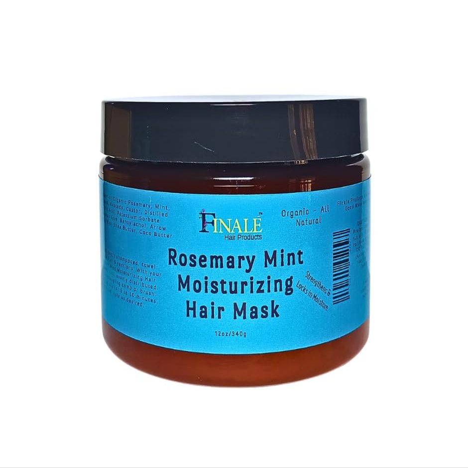 Finale Rosemary Mint Moisturizing Hair Mask, 12 oz