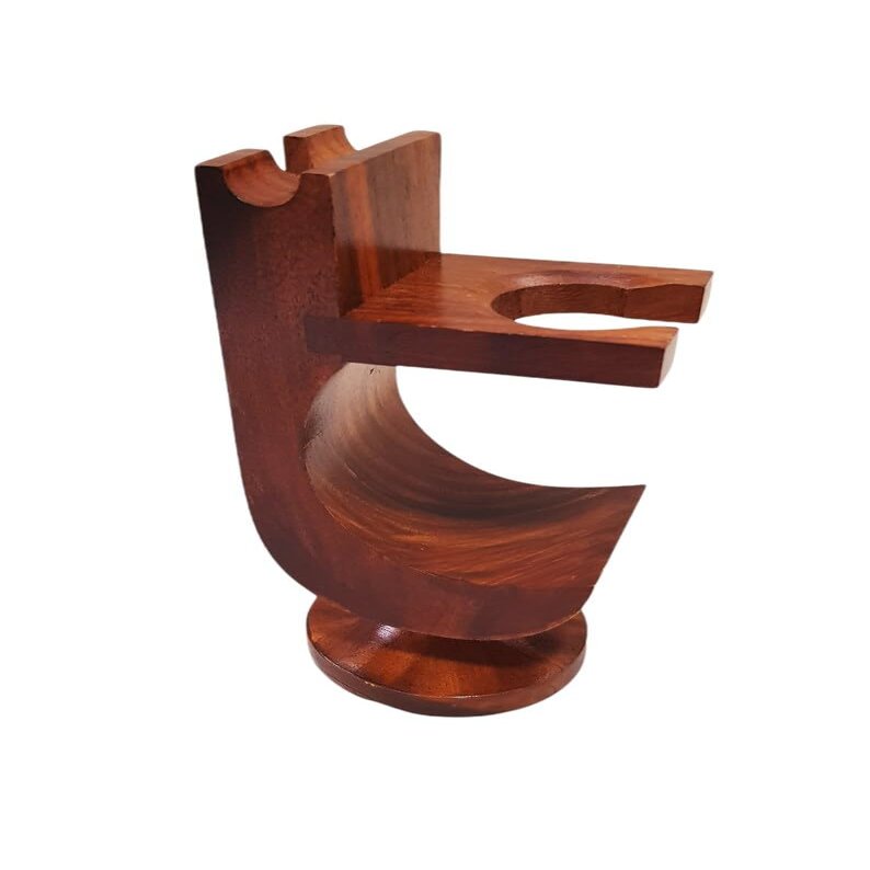 SWORD EDGE Shave in Style Luxury Shaving Stand for the Discerning Gentleman