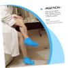 FRCOLOR 4pairs Wax Therapy Foot Covers for Moisturizing Foot Care Paraffin Wax Treatment Wraps Elastic Band Fits Soft and Warm Design for view 4