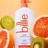Billie Glow Brightening Women's Body Lotion, Citrus Woods Scent, With Vitamin C, 18 fl oz view 3
