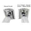 Unlock the ultimate convenience and smoothness of unscrewable Sword Edge DE Safety Razor "Travelio" (Also available with 2 in 1 OC+CC head) (Pouch, With 2 in 1 Head) view 3