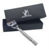 A battle axe for your morning ritual, the Sword Edge Fusion 5 compatible razor "Jazzy" (Box) view 1