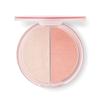 4u2 Skin Blush & Highlight Duo Cream - Glassy Pearl Powder" that illuminates the skin for a dewy, plumped and glowy finish. view 2