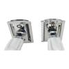 Conquer Shaving Mountains with the Sword Edge DE safety razor - "Breeze" (Also available with 2 in 1 OC+CC head base plate) (With Pouch, With 2 in 1 head) view 1