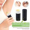 NICENEEDED 5 Pcs 2.1 oz Cardboard Deodorant Containers, Push-Up Style Tubes Empty Kraft Paperboard Tubes, Lip Balm Containers Compostable Round Body Lotion Sticks Tube view 4