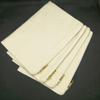 10pcs 12oz cotton canvas makeup bag with gold metal zip 7x10in canvas cosmetic pouch (natural) view 1
