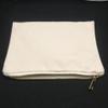 10pcs 12oz cotton canvas makeup bag with gold metal zip 7x10in canvas cosmetic pouch (natural) view 4