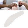50pcs Mini Cosmetic Cream Spatula Curved Reusable Eye Cream Applicator Curved Cosmetic Scoop for Nail Glue White view 3