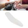 50pcs Mini Cosmetic Cream Spatula Curved Reusable Eye Cream Applicator Curved Cosmetic Scoop for Nail Glue White view 4