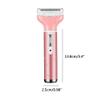 Electric Shaver Women, 4 in 1 Women's Shaver Face, Nose, Eyebrows and Body, Electric Bikini Trimmer (Figure) view 2