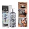 3 Color Glitter Mascara Contour Face Makeup,Body Glitter,Bright,Long-Lasting,Shimmer, for Face and Body Gel Pearlescent Festival Makeup (C, 4.6 Ounce (Pack of 3)) view 3