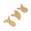 3pcs Eyelash Brush Perm Tool Mini Safe T V Y Shape Eyelash Separator, T Shape Eyelash Separator Tool for Eyebrows Golden view 1