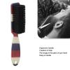 3pcs Soft Beard Fade Brush, Nylon Cleaning Brush Soft Beard Brush with Ergonomic Handle, Beard Styling Brush Neck Duster for Men Trimmer Cleaning Clipper view 2
