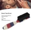 3pcs Soft Beard Fade Brush, Nylon Cleaning Brush Soft Beard Brush with Ergonomic Handle, Beard Styling Brush Neck Duster for Men Trimmer Cleaning Clipper view 3