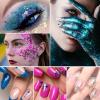 4 Box Fantasy Sequined Irregular Face Body Set Cosmetic Body Accessories For Festival Makeup Eyes view 2