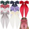 Beaupretty 8 Pieces Large Hair Bows Girls Hair Bows Big Ribbon Girls Bow Hair Clips Hair Clips For Women Hair Accessories view 1