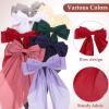 Beaupretty 8 Pieces Large Hair Bows Girls Hair Bows Big Ribbon Girls Bow Hair Clips Hair Clips For Women Hair Accessories view 3