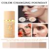 4-in-1 Magic Foundation Light/Medium Spectrum Full Coverage Lotion, Match Skin Color Changed, SPF 50+, 4 1 Foundation Hydrating Concealer Waterproof Korean Makeup(Medium, Spectrum) view 2