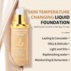 4-in-1 Magic Foundation Light/Medium Spectrum Full Coverage Lotion, Match Skin Color Changed, SPF 50+, 4 1 Foundation Hydrating Concealer Waterproof Korean Makeup(Medium, Spectrum) view 4