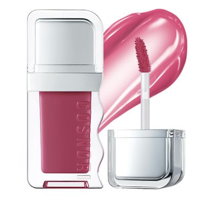 COSNORI Flow Wave Lip Tint - Vegan Glassy Lip Gloss, Lightweight & Long-lasting, Plant-derived Oil Moisturizer, K-Beauty (14 LOVEY FIG)