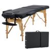 FDW Massage Bed Portable Massage Table 24 inch Wide Lash Bed 3 Folding Height Adjustable Spa Tables Foldable with Non-Woven Bag for Spa Footmassage Facial CareSpa Tattoo view 1