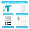 Ear Piercing Gun Kit,Reusable Professional Multi Purpose Ear Piercing Kit Nose Piercing Tools Set with 216 Pcs Acrylic Stud Earrings and Earrings Backs for Salon and Home Piercing view 2