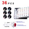 Ear Piercing Gun Kit,Reusable Professional Multi Purpose Ear Piercing Kit Nose Piercing Tools Set with 216 Pcs Acrylic Stud Earrings and Earrings Backs for Salon and Home Piercing view 3