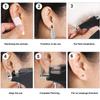 Ear Piercing Gun Kit,Reusable Professional Multi Purpose Ear Piercing Kit Nose Piercing Tools Set with 216 Pcs Acrylic Stud Earrings and Earrings Backs for Salon and Home Piercing view 4