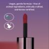 H HEVVY HEVVYMAKEUP Blurring Effect Lip Tint - Airy Velvet Matte Lips - Vegan, Longwear, Vibrant, Buildable Creamy Soft Texture - Korean Lip Makeup, Figgy Caramel, 0.13 fl.oz. view 4