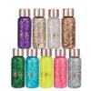 3 Color Glitter Body Gel Makeup Effect,Brighten Body,Long-Lasting,Glitter,Shimmer, for Face and Body Gel Pearlescent Makeup (B, 4.6 Ounce (Pack of 3)) view 1
