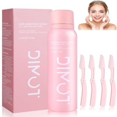 Identifier for Shaving Powder Women, Facial Body Identifier for Shaving Peach Fuzz for All Skin Types