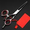 5.5 inch 440c Left Hand Rotation Cut Hair Scissors Clipper Scissor Barber Cutting Shears Hairdressing Scissors view 3