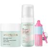 Evereden Happy Kids Skin & Lips Routine - Multi-Vitamin Face Wash & Face Cream & Tinted Lip Oil Set - Clean & Vegan Skin Care Kids 3+ - Moisturizing, Nourishing, & Protective view 1