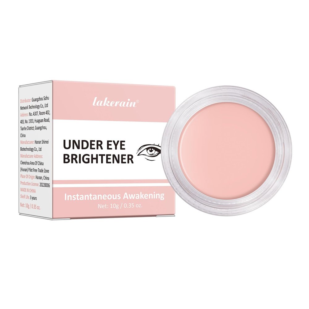 Eye Highlighter Concealer Cream for Dark Spots and Blemishes - High Coverage Under Eye Brightening Makeup