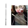 Stainless Steel Scar Wax Spatula Special Effects Applicator for Makeup Artists Special Effects Spatula Scar Wax Spatula Makeup Tool Professional SFX Scar Wax (S 35.43in Diameter) view 4