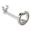 Kuuleyn Stainless Steel Safety Razor Stand,Metal Manual Shaving Razor Stand, Men Male Razor Holder Grooming Tool Barber Accessories view 4