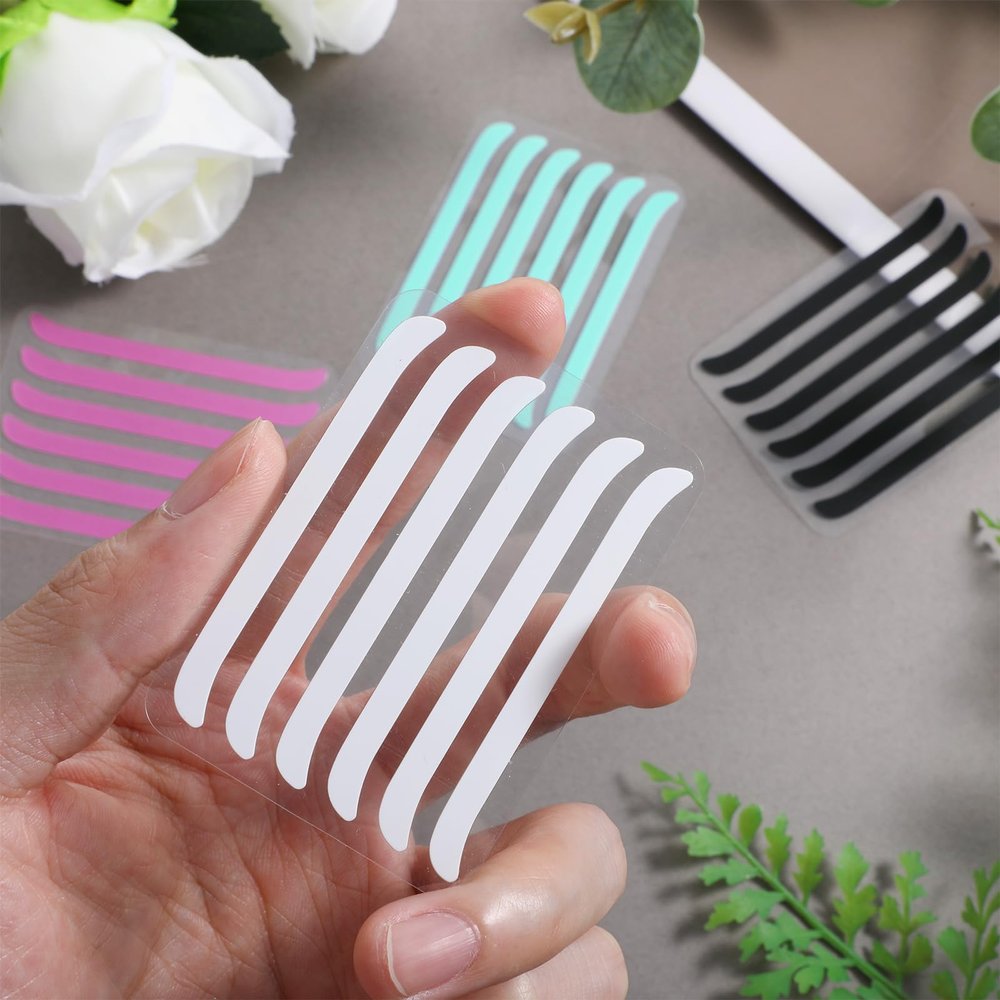24 Pcs Lash Lift Rods Lash Lift Rods Ribbon Kit Reusable Lash Lift Pads Silicone Lash Lift Tool Soft Pads Eyelash Lifting Compensator Eyelash Perming Pads Lash Lift Shields (4 Colors)